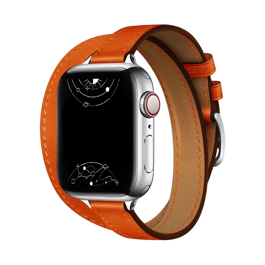 Fulgeo Double Tour Leder Armband