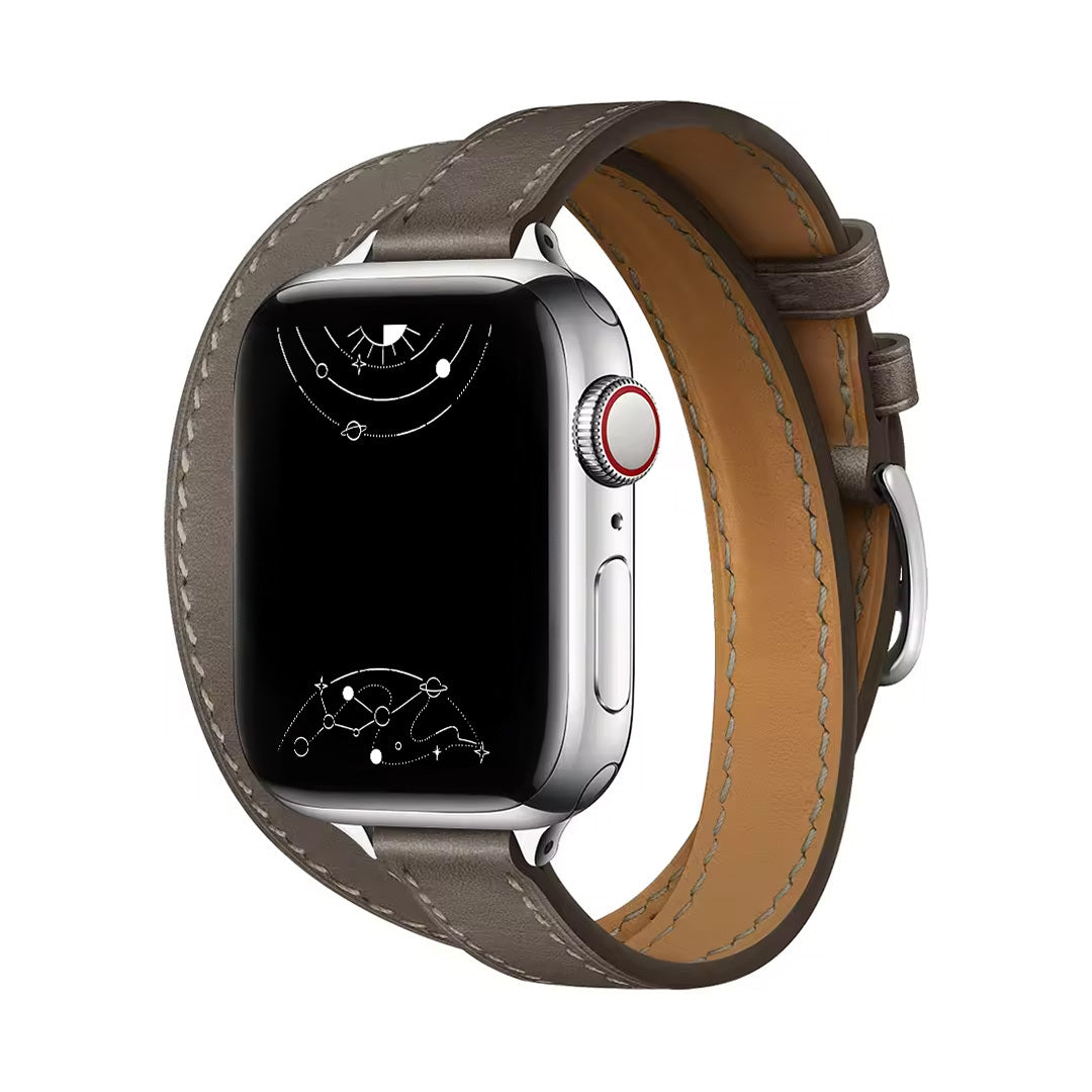 Fulgeo Double Tour Leder Armband