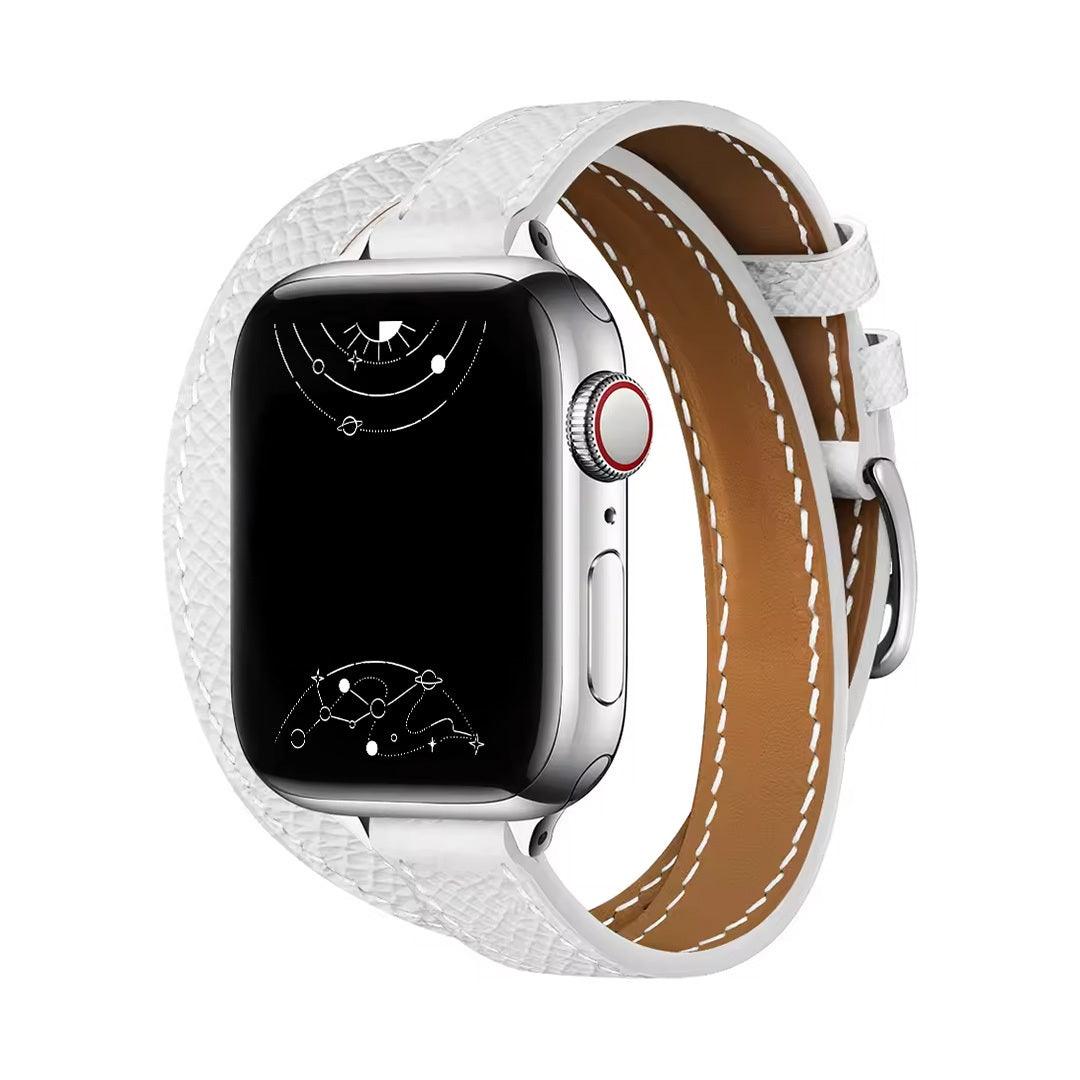 Fulgeo Double Tour Leder Armband