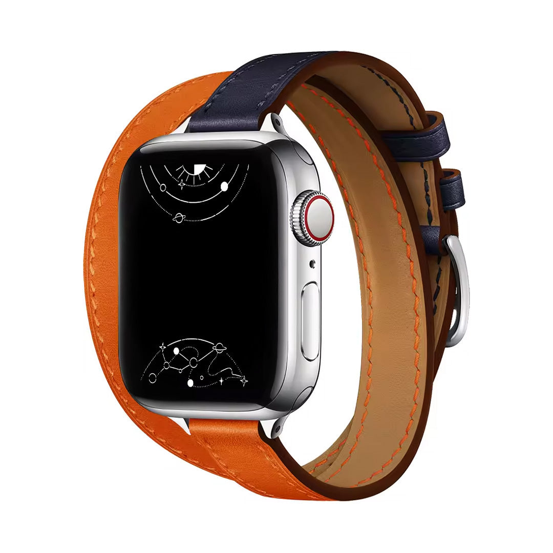 Fulgeo Double Tour Leder Armband