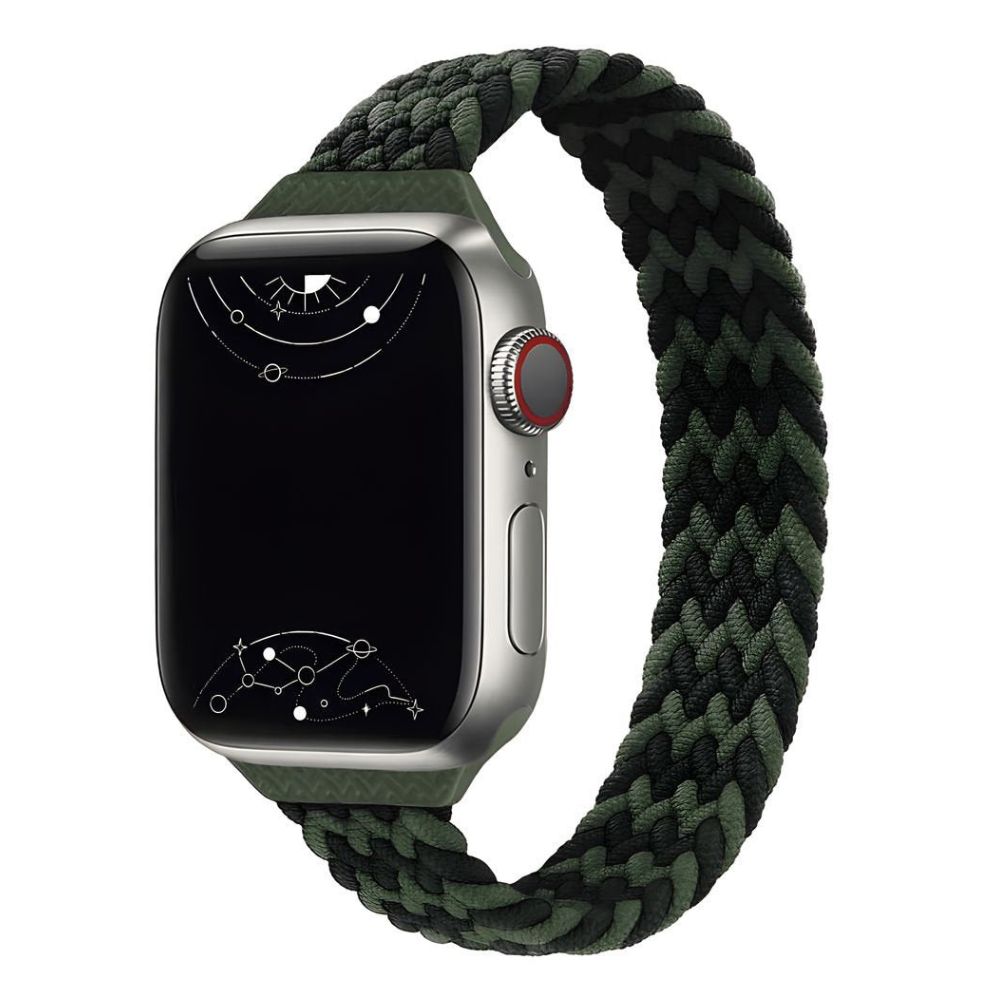 Abduco Slim Geflochtene Nylon-Schleifen Armband