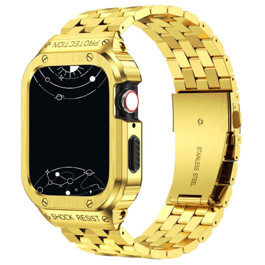 Agmen Stainless Steel Loop Band + Case - Astra Straps