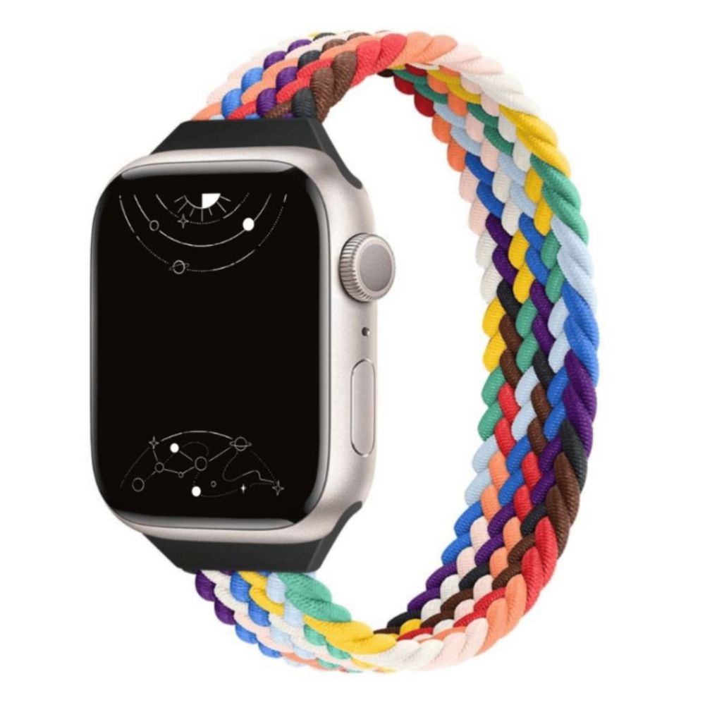 Agnovi Geflochtenes Elastisches Schlaufen Armband