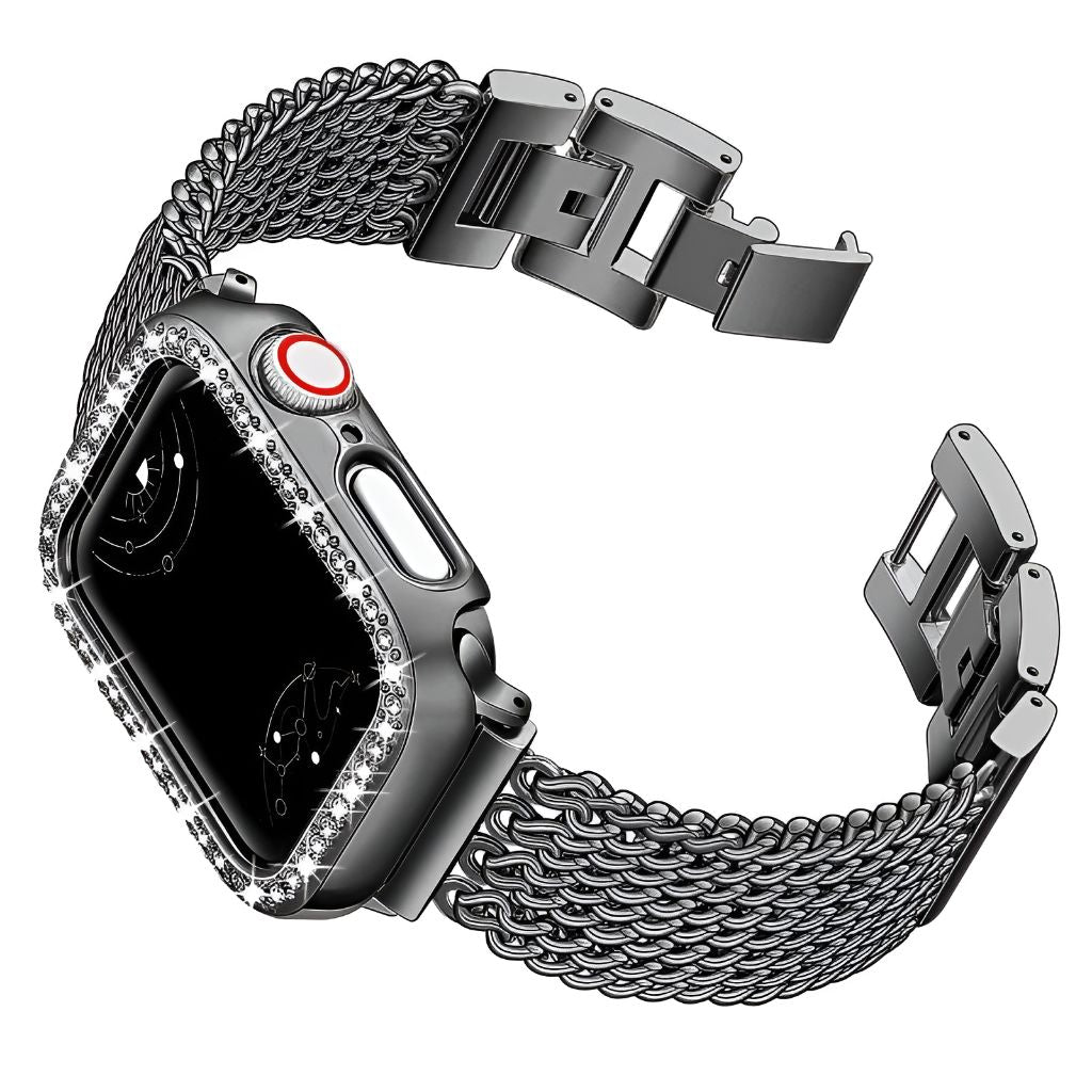 Aliqui Designer Stainless Steel Band + Case - Astra Straps