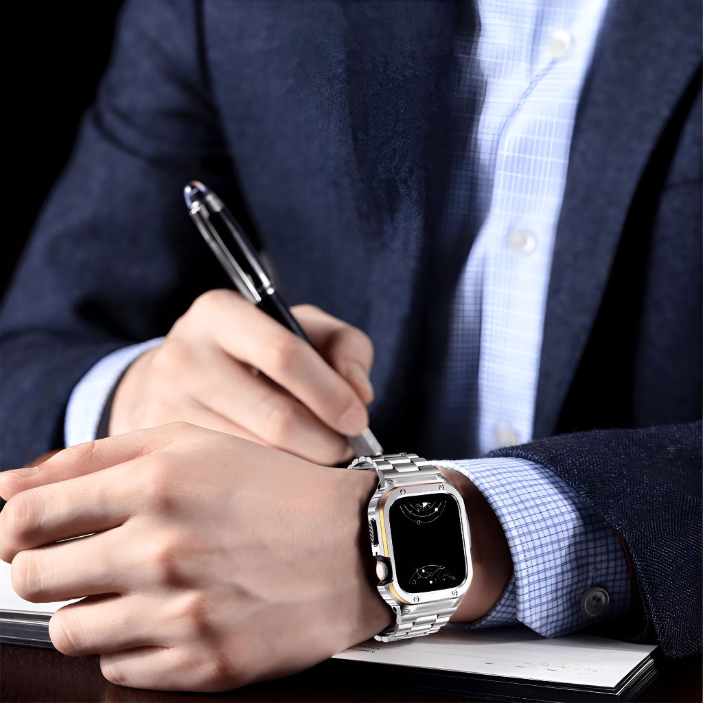 Alma Edelstahl Armband + Gehäuse