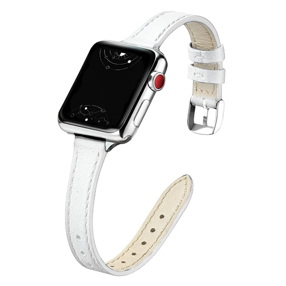 Aurum Schlankes echtes Lederarmband