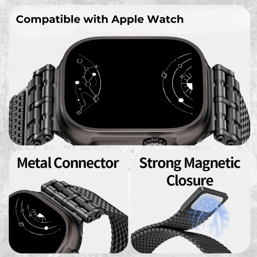 Beatus Magnetic Milanese Steel Band - Astra Straps