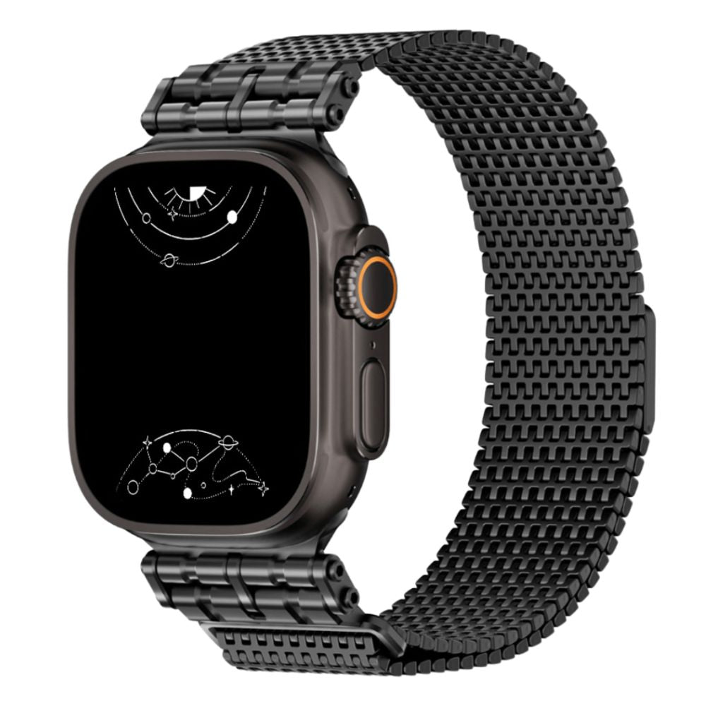 Beatus Magnetisch Milanaise Stahl Armband