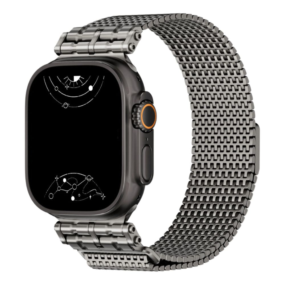 Beatus Magnetisch Milanaise Stahl Armband