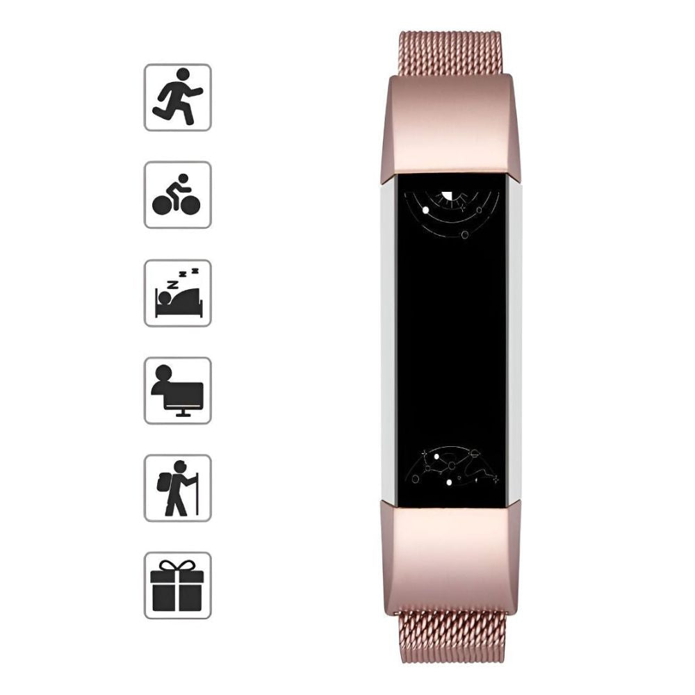Bellum Milanese Edelstahl Fitbit Alta / Alta HR Band