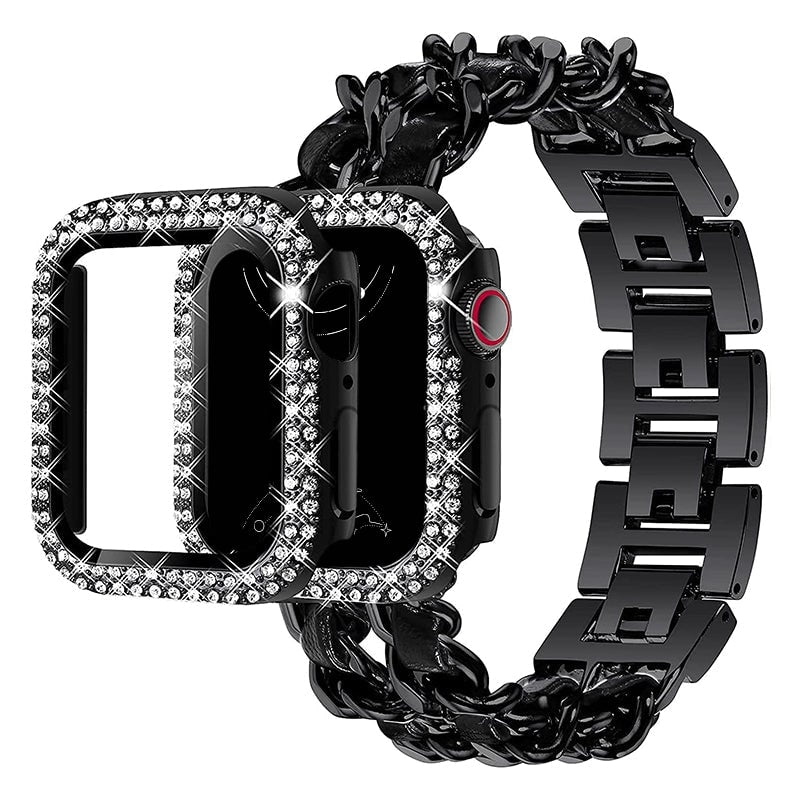 Carpe Luxury Steel Leather Band + Case - Astra Straps
