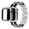 Carpe Luxus Stahl Lederarmband + Gehäuse