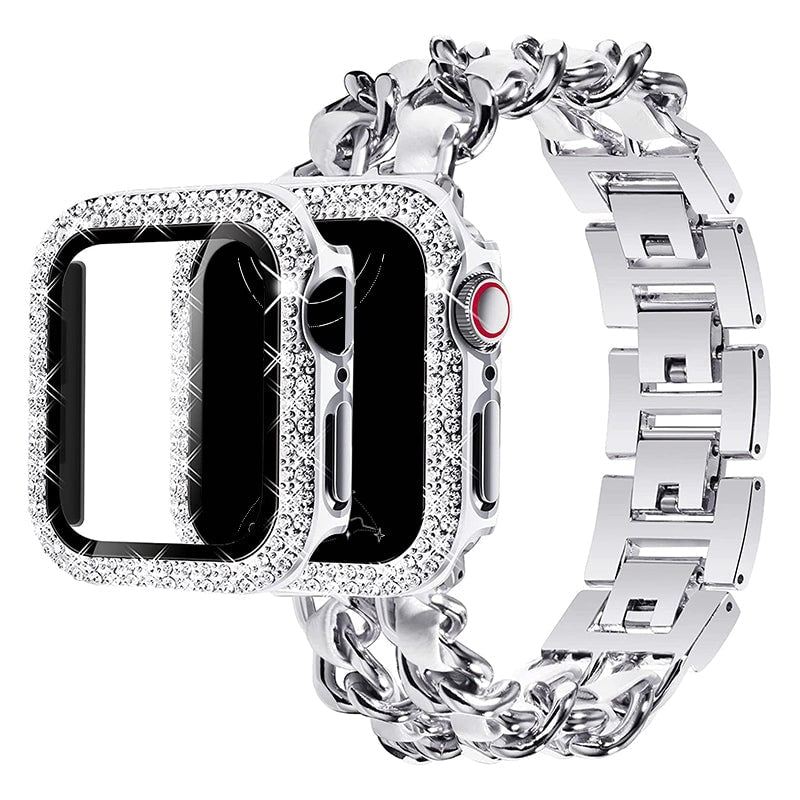 Carpe Luxury Steel Leather Band + Case - Astra Straps