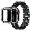 Carpe Luxus Stahl Lederarmband + Gehäuse