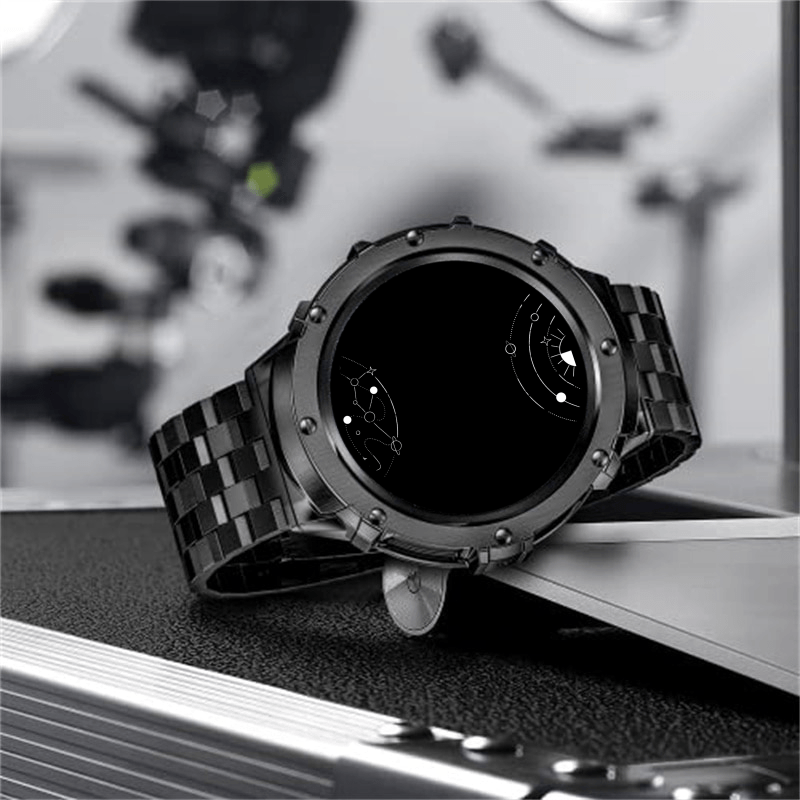 Carui Stainless Steel Band With Case for Galaxy Watch 5 Pro - Astra Straps