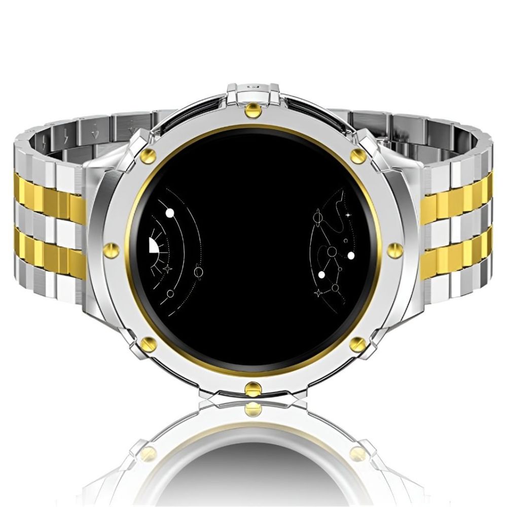 Carui Edelstahlarmband mit Gehäuse für Galaxy Watch 5 Pro