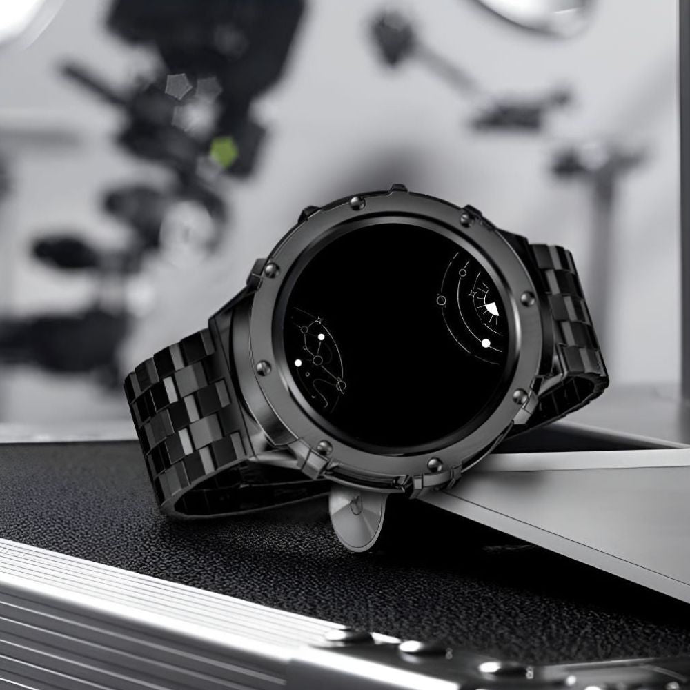 Carui Edelstahlarmband mit Gehäuse für Galaxy Watch 5 Pro