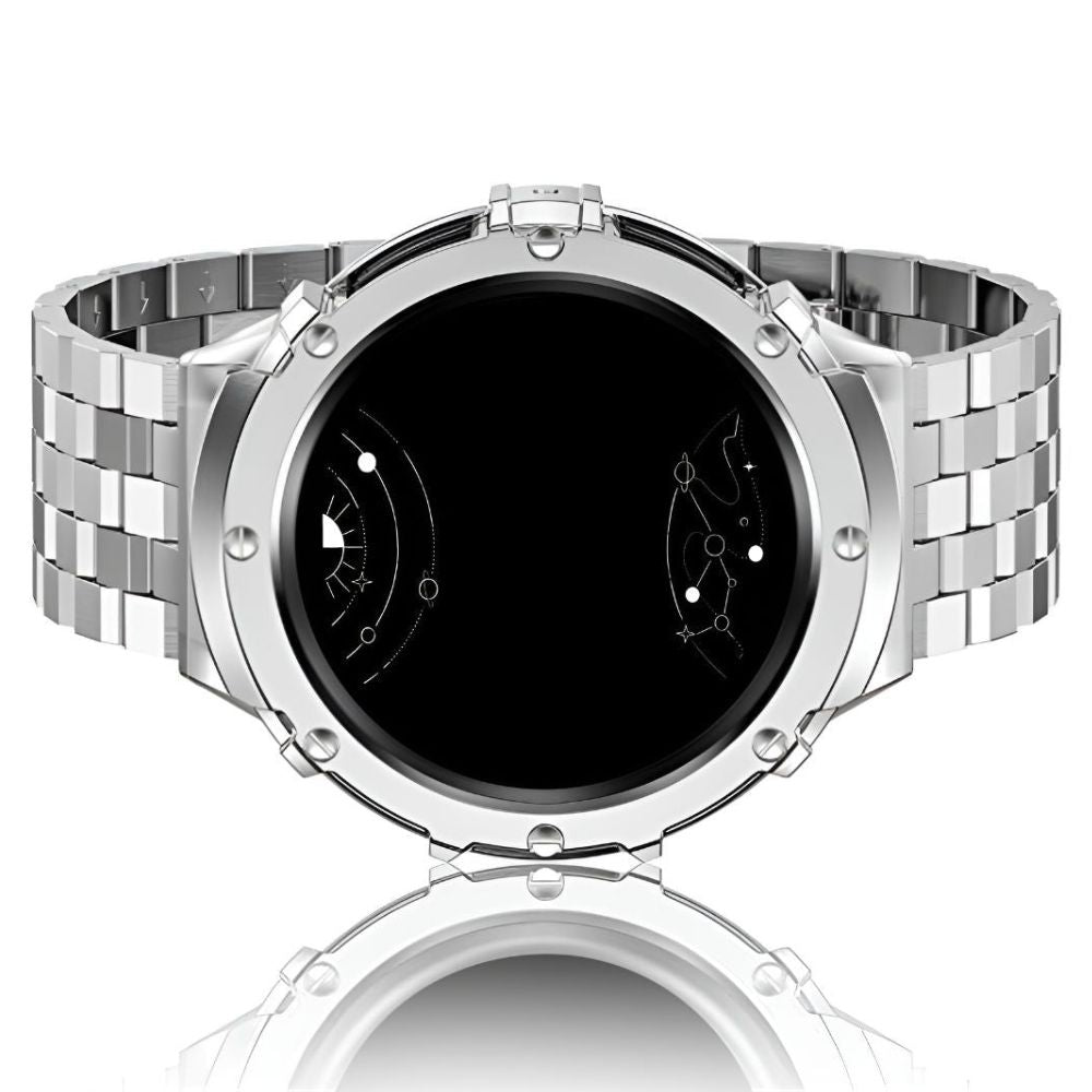 Carui Edelstahlarmband mit Gehäuse für Galaxy Watch 5 Pro