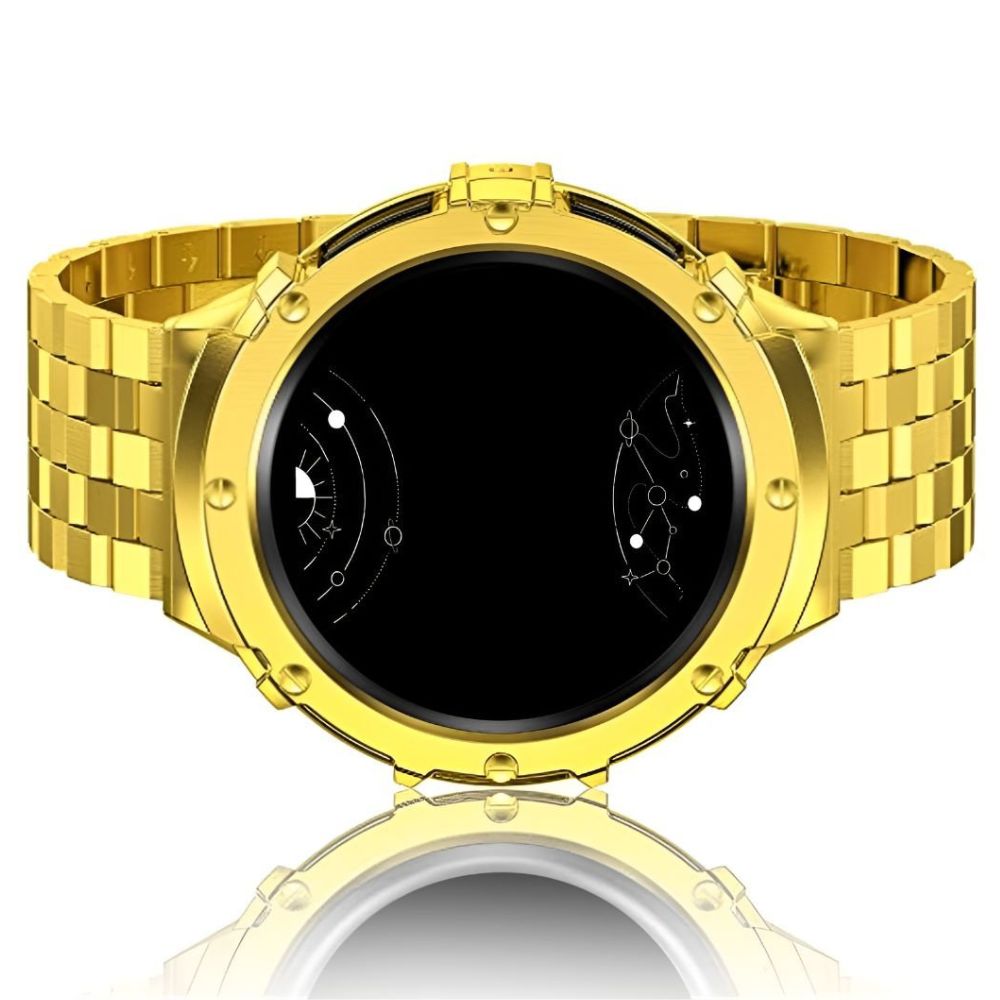 Carui Edelstahlarmband mit Gehäuse für Galaxy Watch 5 Pro