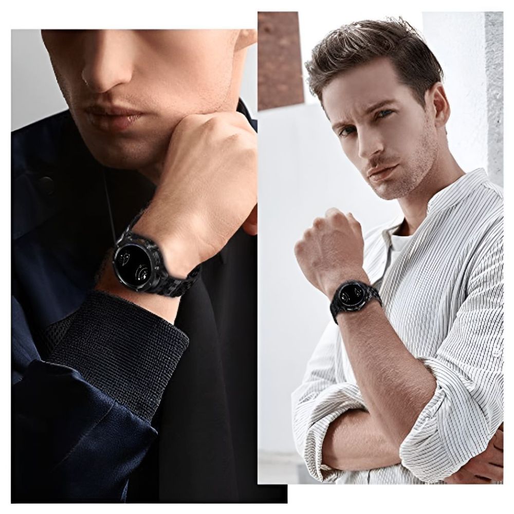 Carui Edelstahlarmband mit Gehäuse für Galaxy Watch 5 Pro