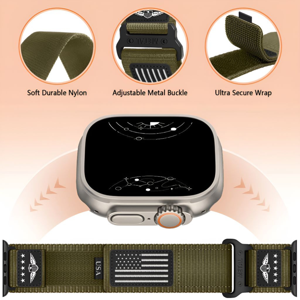 Cattus Strapazierfähiges Nylon-Sportarmband