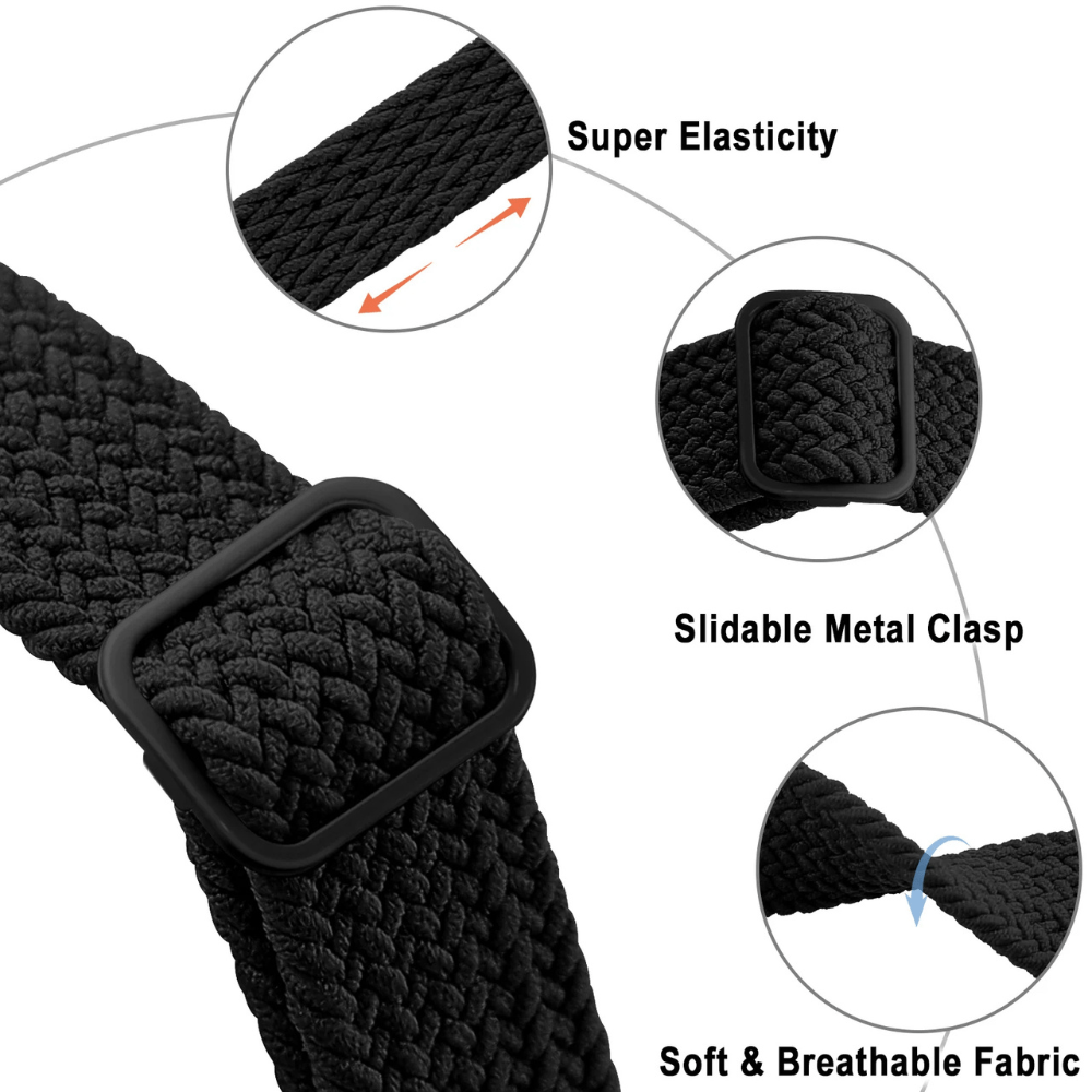 Certo Geflochtenes Nylon-Einzelloop-Armband für Galaxy Watch Ultra