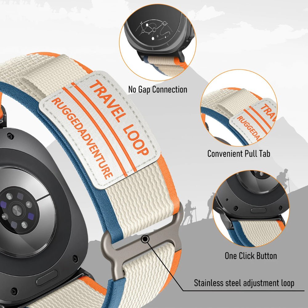 Certus Schwerlast-Nylon-Sport Armband für Galaxy Watch Ultra