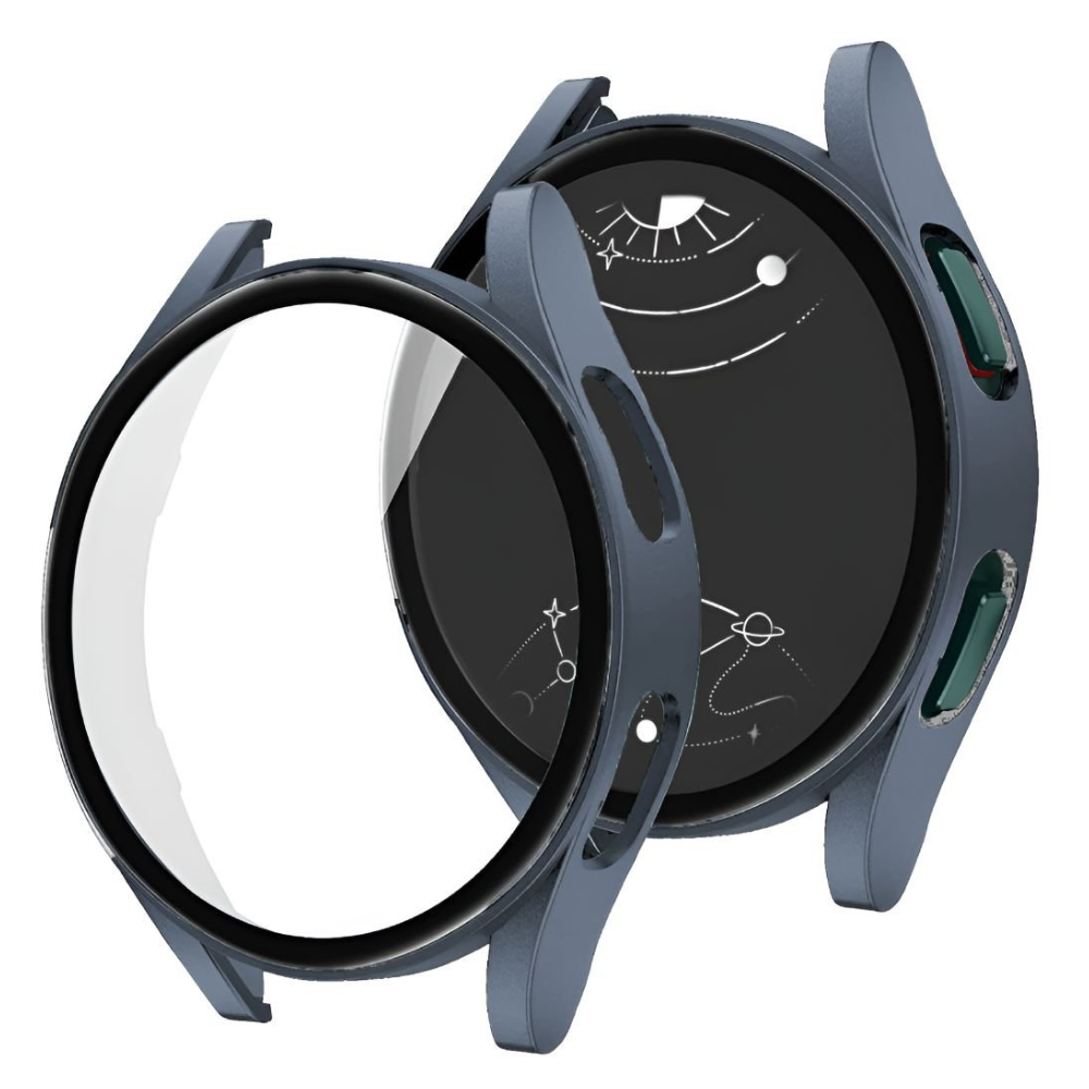 Ceu Stoßfestes Galaxy Watch Case mit Displayschutzfolie