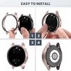 Ceu Stoßfestes Galaxy Watch Case mit Displayschutzfolie