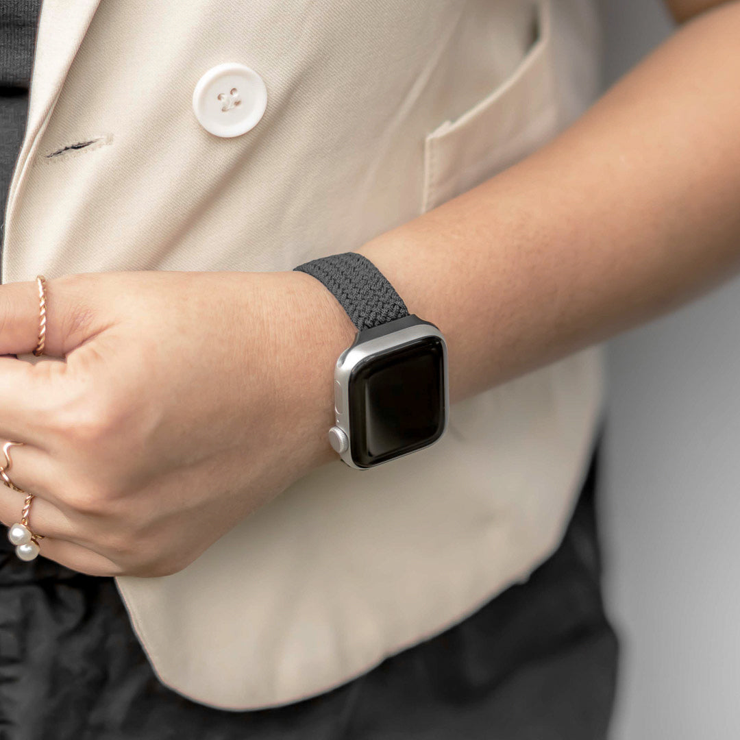 Agnovi Geflochtenes Elastisches Schlaufen Armband