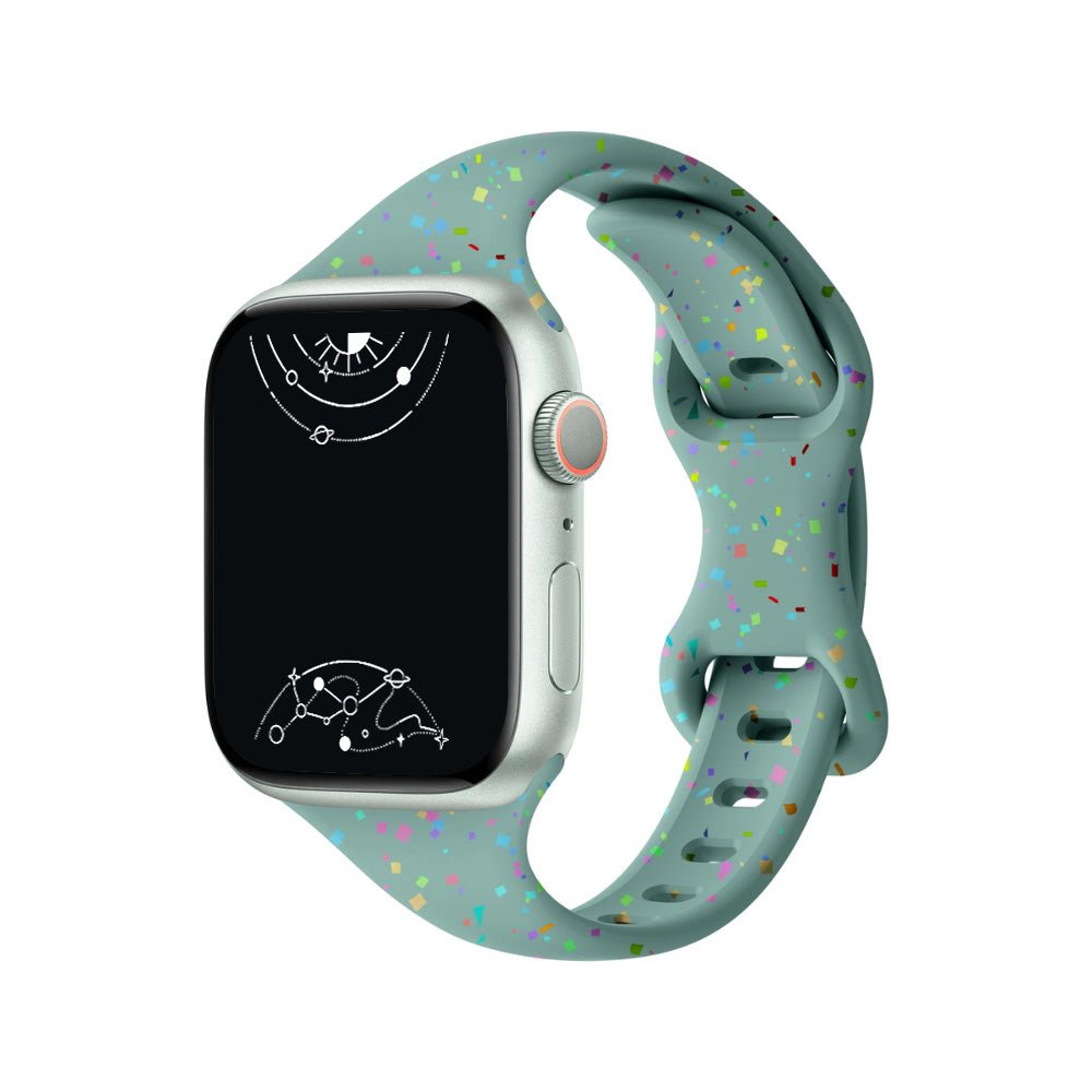 Demitto Slim Bedrucktes Silikon Armband