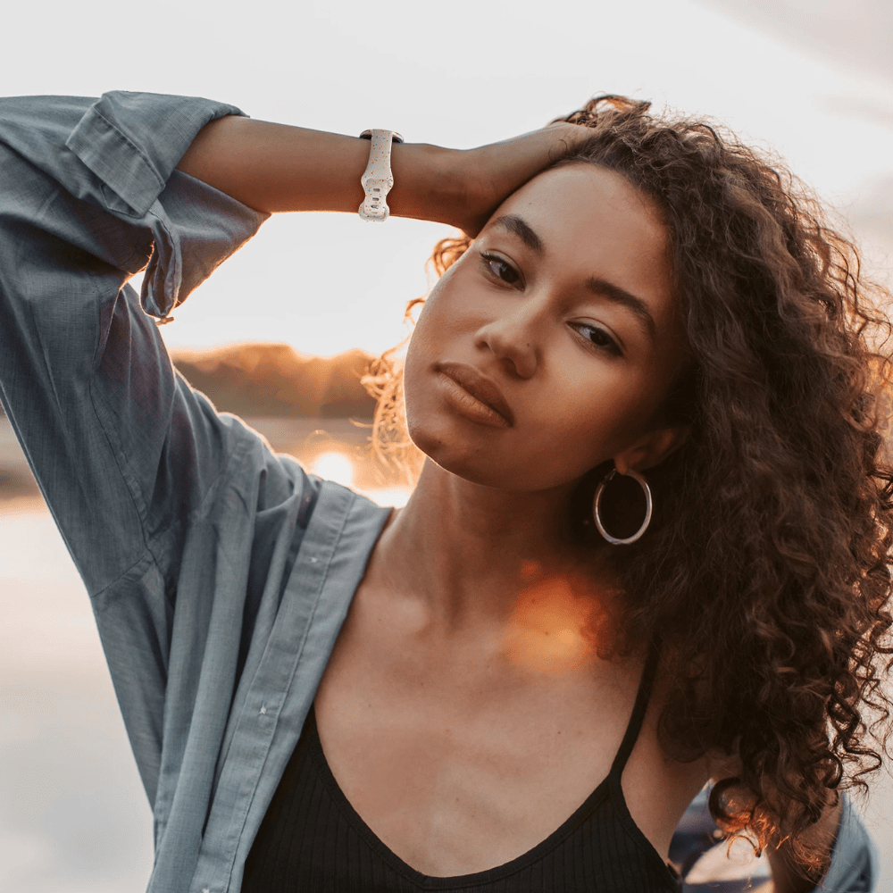 Demitto Slim Bedrucktes Silikon Armband