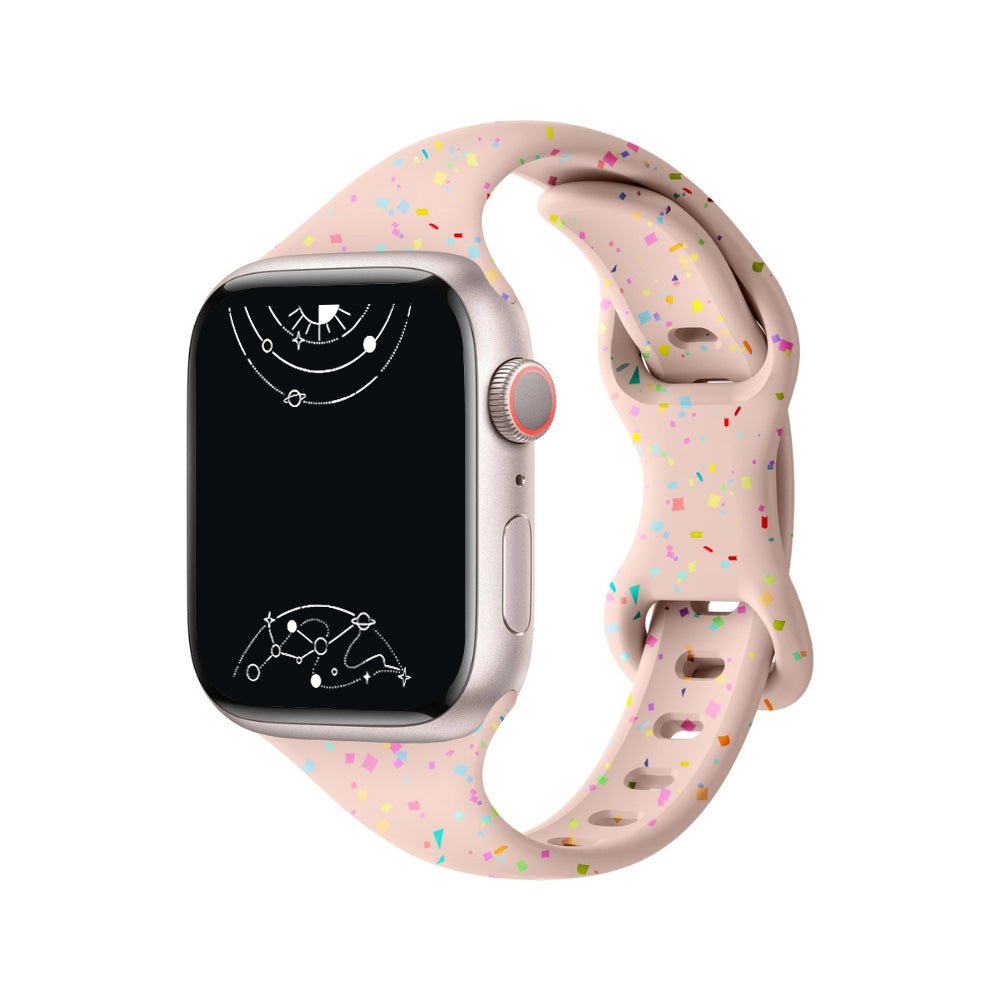 Demitto Slim Bedrucktes Silikon Armband