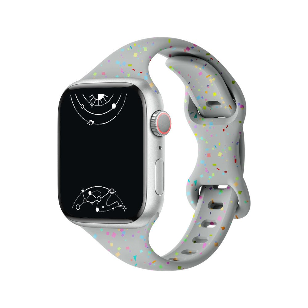 Demitto Slim Bedrucktes Silikon Armband