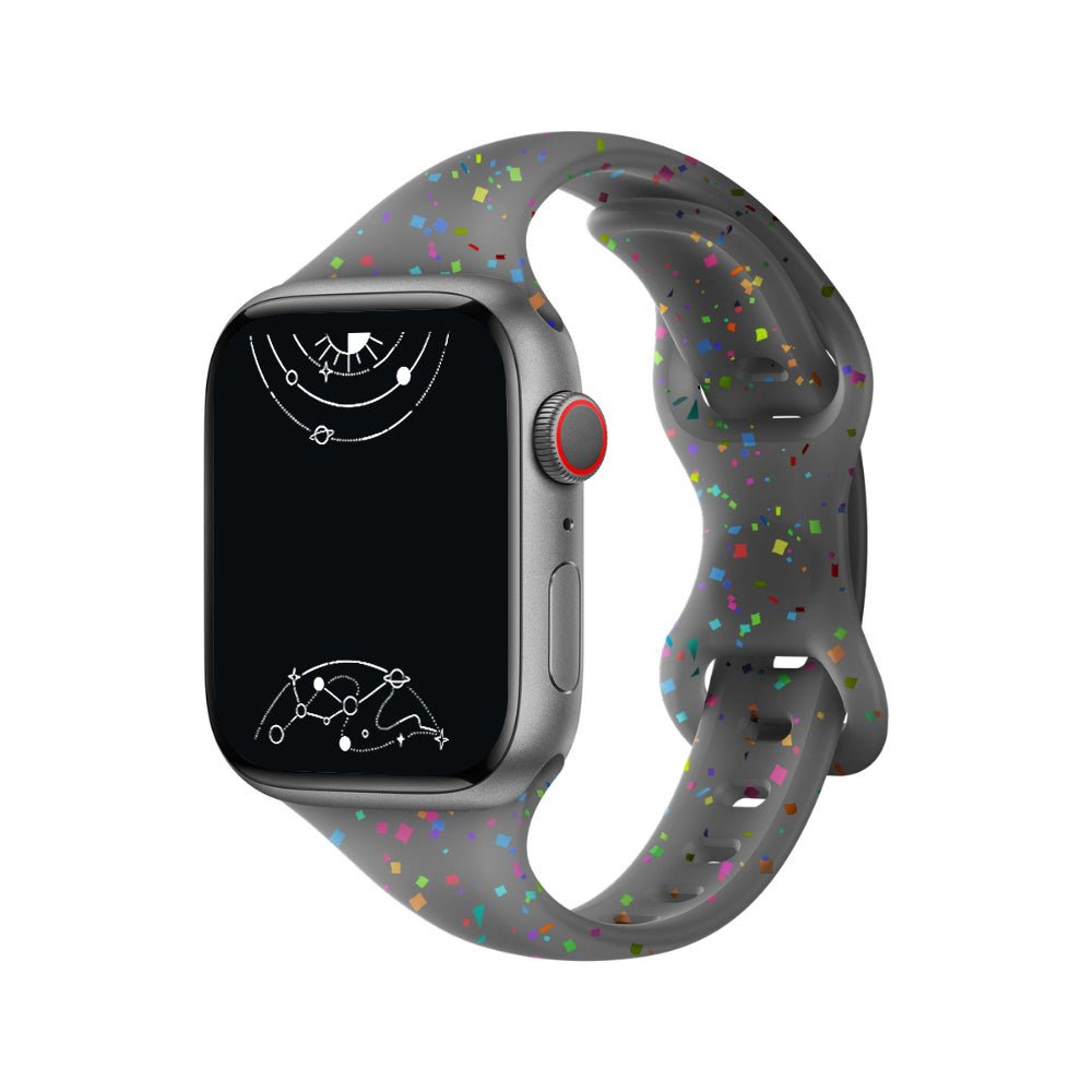 Demitto Slim Bedrucktes Silikon Armband