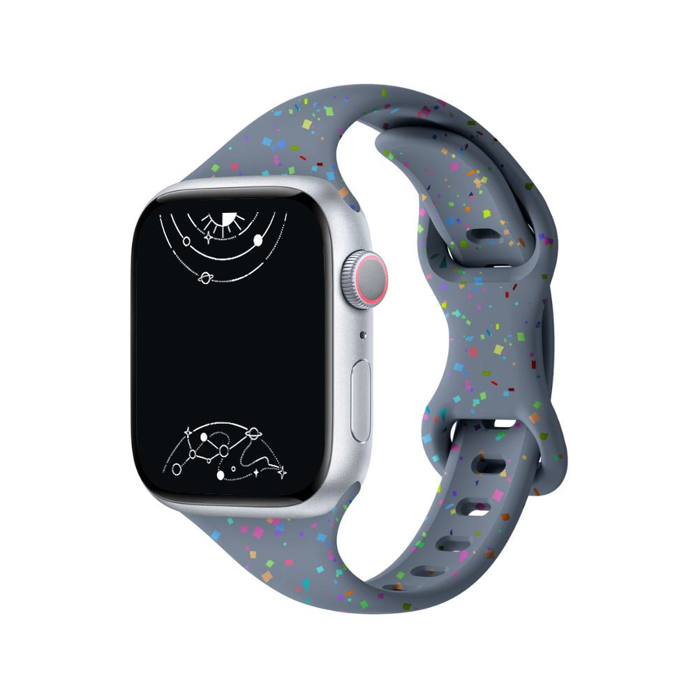 Demitto Slim Bedrucktes Silikon Armband