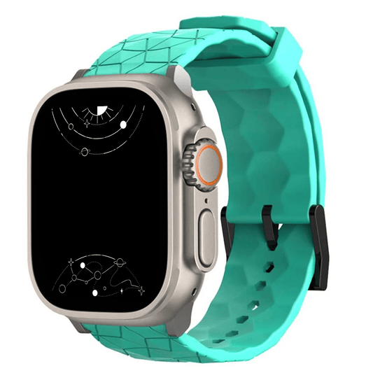 Devenio Football Pattern Silicone Sports Band - Astra Straps