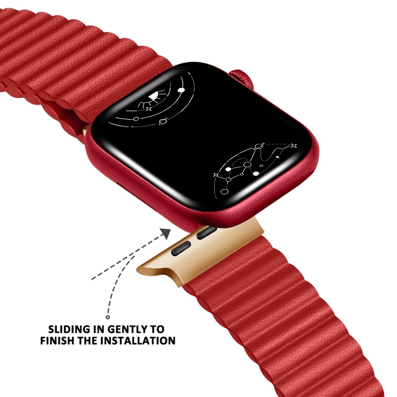 Diu Magnetic Leather Loop Band - Astra Straps