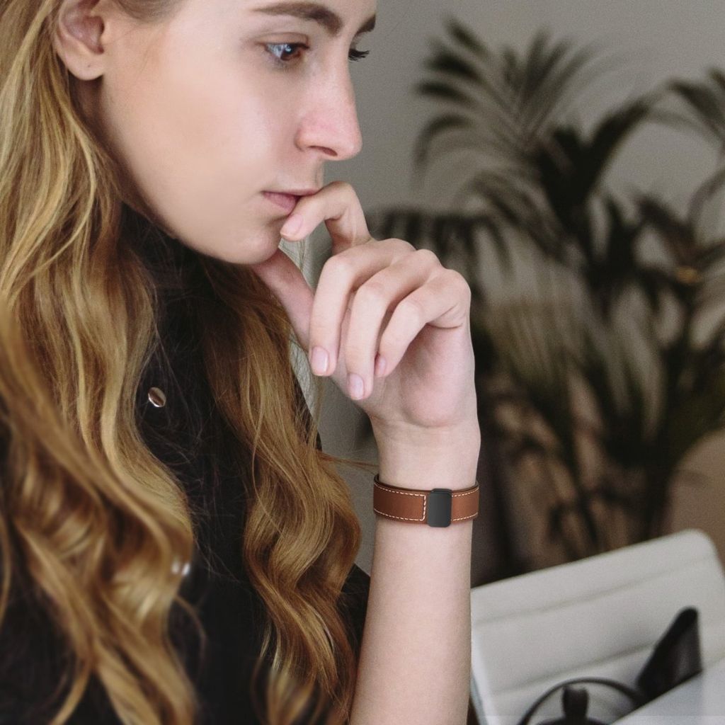 Diva Magnetisches Leder Armband