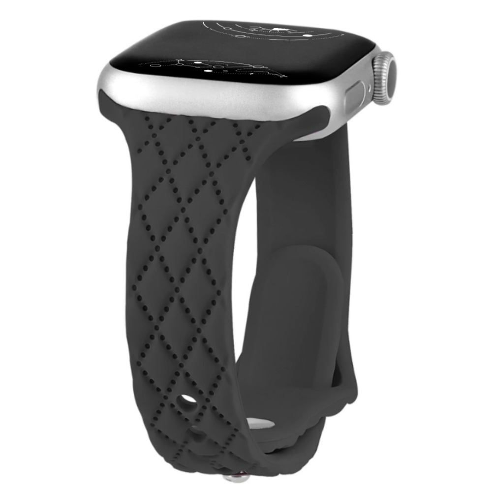 Edoceo Graviertes Schlankes Silikon Armband