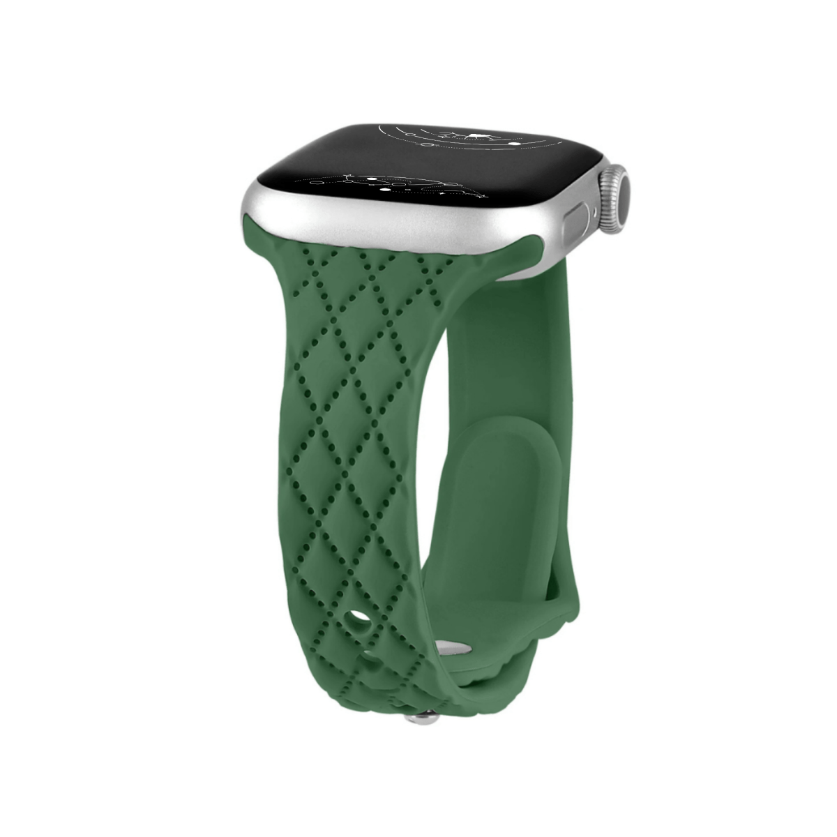 Edoceo Engraved Slim Silicone Band - Astra Straps