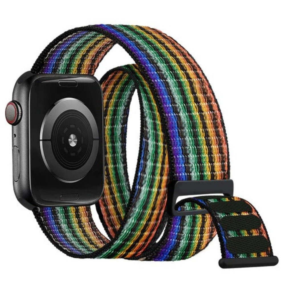 Frux Double Tour Nylon-Schlaufen Armband