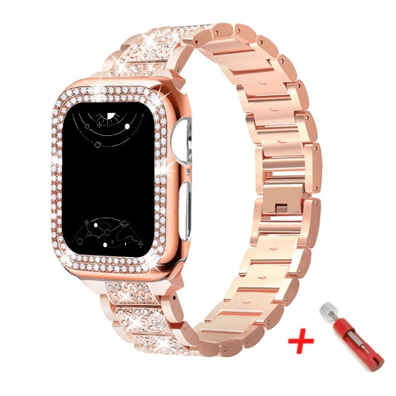 Glam Stainless Steel Band With Case - Astra Straps