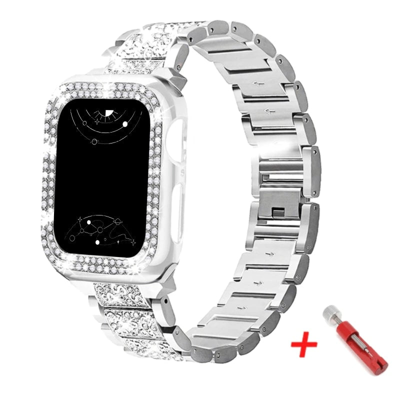 Glam Stainless Steel Band With Case - Astra Straps
