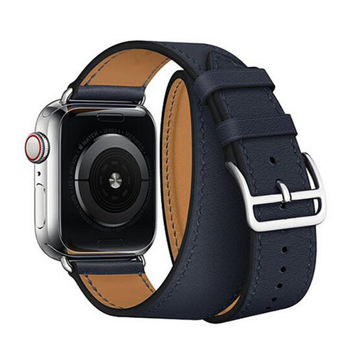 LA Double Tour Veganes Leder Armband