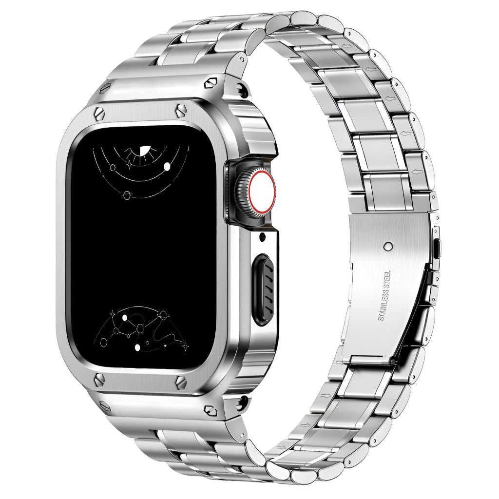 Lex Edelstahl Armband mit Gehäuse