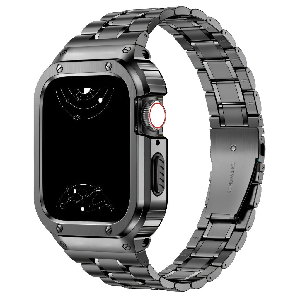 Lex Edelstahl Armband mit Gehäuse