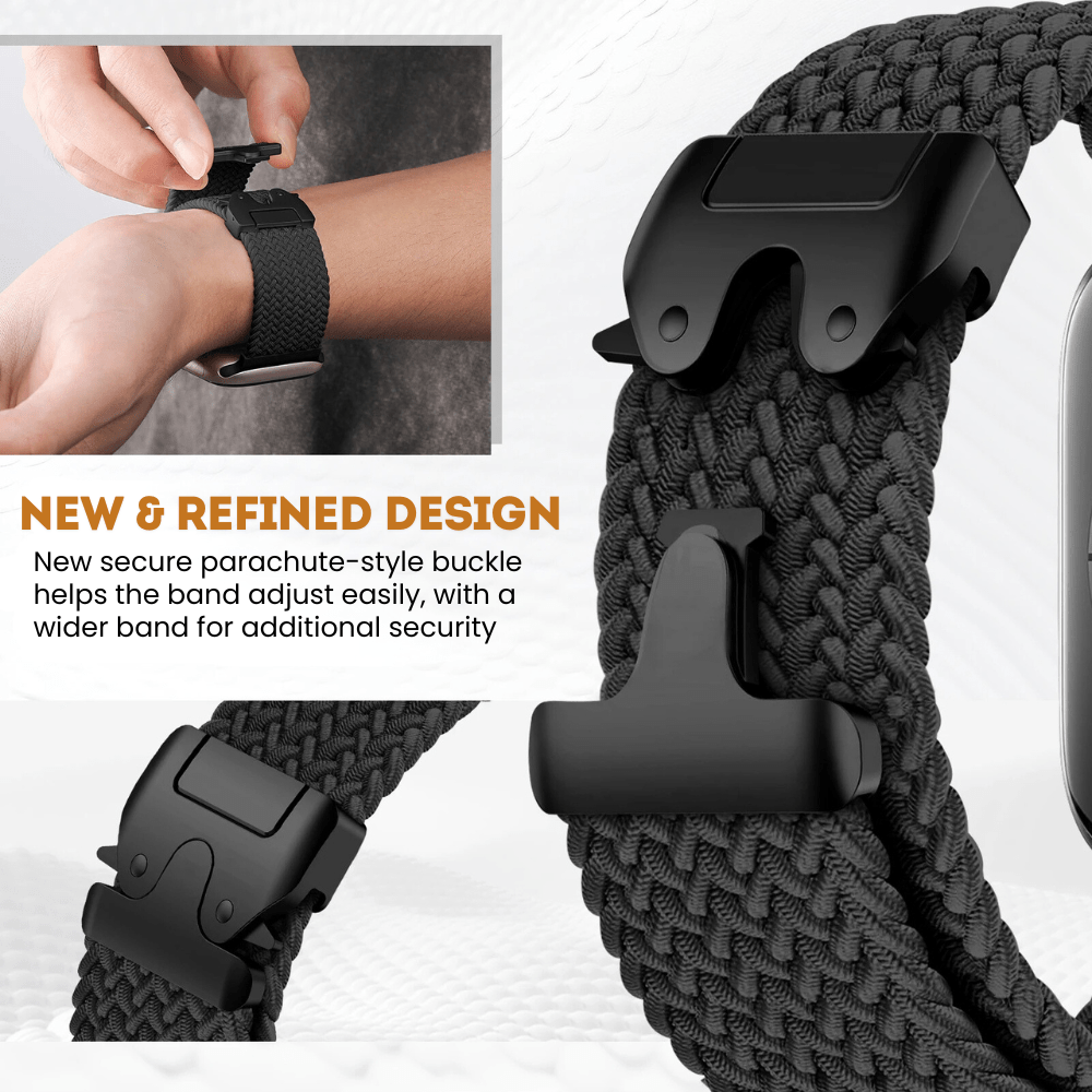 Moneo Geflochtenes Nylon Loop Armband