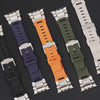Venio Silicone Rugged Metal Band - Astra Straps