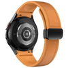 Plurimi Echtes Leder und Silikon Galaxy Armband